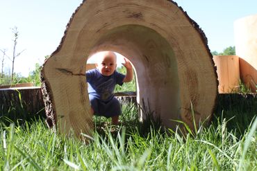 Natural Playground Tunnel Ideas: The Case for Real Wood